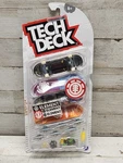 Tech Deck Fingerboard 4-PACK Element Skateboards New & Sealed. Price: $6.99.