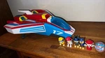 Patrol Super Paws 2-IN-1 Transforming Mighty Pup Jet Command Center Tested Used. Price: $19.99.