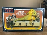Star Wars Vintage Kenner Jabba The Hutt Action Playset W/ Display Case Mib 1983 New. Price: $325.80.