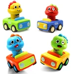 Pbooo Press Go Car Dinoaur Toys For Toddlers 1-3 Kids Play Vehicles And New. Price: $25.90.