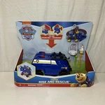 Paw Patrol Chase Rise And Rescue Transforming Toy Car W/action Figure & Acc. New. Price: $24.99.