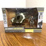 Nib Official Licensed Us Army Air Patrol Helicopter Vehicle & Figure Playset New. Price: $19.99.