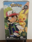 Sealed 2024 Mega Blox Pokemon Ash & Pikachu Path Victory 1576 Set In Hand New. Price: $175.00.