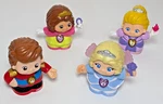 Vtech Go Smart Friends Figure Lot Henry Princess Prisma Clara Robin Used. Price: $48.99.