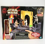 Star Wars Episode Theed Generator Complex W/ Battle Droid 1999 Hasbro New. Price: $32.00.