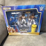 Mattel Wwe Knuckle Crunchers Wrestlemania Playset John Cena The Rock Cody Rhodes New. Price: $32.00.
