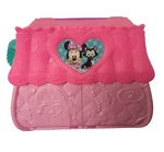 Disney Junior Minnie Mouse Pet Salon Mini Playset Carrying Case With Handle Used. Price: $9.99.