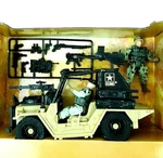 U.s. Army Desert Forces Play Set Toys Action Figure Weapons And Off Road Jeep New. Price: $15.29.
