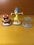 Disney Infinity 3.0 Edition Pixar Inside Out Joy, Anger And Crystal Play Set Used. Price: $15.99.