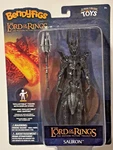 Bendyfigs Lord Of The Rings Sauron - Noble Toys 8 Figure New. Price: $28.00.