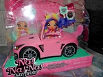 Na! Surprise Soft Plush Convertible Kitty Cat Car Pink New. Price: $24.94.