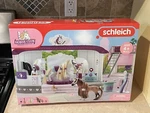 New Schleich Bundle - Sofia's Beauty Salon (42588) + Bonus Horses. Price: $130.00.