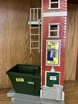2004 Spider-man Stunt System Playset Replacement Part Red With Dumpster! Used. Price: $33.00.