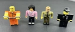 Lot Of 4 Roblox Figures Sheriff Prison Inmate Swat Girl Black Hair No Codes Used. Price: $10.79.