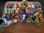 Nintendo Jakks Super Mario Bros Movie Figure And Vehicle Lot Over 60+ Pieces Used. Price: $300.00.