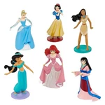 Collection Disney Princess 6 Piece Pc Figurine Playset Jasmine Ariel Pocahont... New. Price: $33.99.