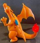 Pokemon Charizard Nintendo Jazwares Deluxe Action Figure Sound Light Video 8" Used. Price: $11.99.