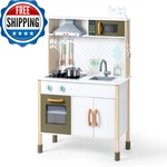 Robud Wooden Play Kitchen Set For Kids Toddlers Pretend Toys Gift New. Price: $130.02.