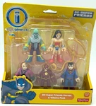Fisher Price Imaginext Dc Super Friends Heros & Villains Open Package BCV35 Used. Price: $29.95.