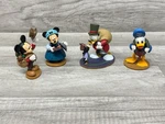 Disney Store Pvc Mickey's Christmas Carol 4 Piece Playset Cake Topper Used. Price: $14.95.