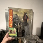 Mcfarlane Toys Monsters Dracula Playset Action Figure & Coffin Boxed, Plastic Used. Price: $40.00.