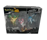 Jazwares Select Pokemon Eevee Evolution Multipack 4 Figures Special Finish New. Price: $37.95.