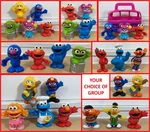 Sesame Street 3" Figures 2008-2023 Hasbro Chunky & Mattel Choice Of Lot Used. Price: $5.99.