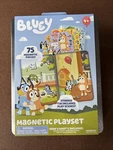 Bluey Magnetic Playset Activity Toy 75 Pcs Ages 4+ Nip New. Price: $14.98.