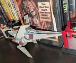 Wars Micro Galaxy Squadron V-wing Starfighter #0063A Loose Ship & Pilot Used. Price: $25.00.