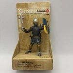 Schleich Knights 70021 Foot Soldier With War Hammer Blue New Retired. Price: $18.00.