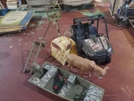 Huge Hunting Toy Lot Big Country New Ray Hunter Action Figure Set Used. Price: $50.00.
