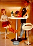 Barbie & Ken Barista Cafe Coffee Shop Playset Mattel Table Stools Accessories Used. Price: $32.99.