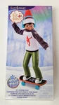 On The Shelf Holly Jolly Ollie Skateboarder Standing Gear Box*. Price: $13.98.