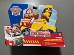 Paw Patrol Fire Rescue Rubble Dump Truck & Figure New. Price: $8.99.