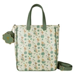 Loungefly Disney Peter Pan Tinker Bell 4-LEAF Clover Aop Tote Bag With Coin New. Price: $90.00.