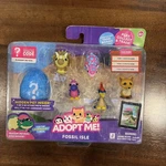 Adopt Me! Fossil Isle Figures 7-PC With Water-reveal Egg, Virtual Item Code New. Price: $13.99.
