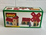 Vintage Brio #33710 Windmill Village Building Kit Wooden Railway Trains Rare Nib New. Price: $32.99.