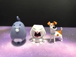 Secret Life Of Pets Spin Master 3 Different Action Lot By Chloe Snowball Max Used. Price: $17.99.