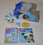 Littlest Pet Shop Lps Gen 7 Series 1 - Blue And White Bunny # 8 With Accessories New. Price: $6.39.