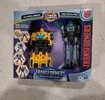 Transformers Earthspark Bumblebee And Mo Malto Cyber-combiner Action Figures New. Price: $19.99.