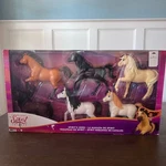 Untamed Spirit's Herd 6-PIECE Horse Toy Multipack By Dreamworks New. Price: $79.99.