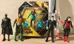 Set 5 Dc Comics Hero Figures Batman Aquaman Cyclone Question Capt Atom + 1 New. Price: $15.99.