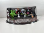 The Nightmare Before Christmas 7 Figure Playset Disney Store New. Price: $43.87.