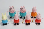 (7) Hasbro Peppa Pig & Friends Figures Toys Lot Playset Mom Dad Rebecca Rabbit Used. Price: $9.74.
