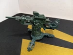 1983 Hasbro/aviva Gi Joe Mini Die-cast Flak Attack Cannon Used. Price: $29.99.
