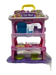 Shopkins Tall Mall Playset Only Missing Door- Used. Price: $28.50.