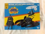 Mcfarlane Gold Label Dc Super Powers Black Batman With Batwing & Whirlybat - New. Price: $20.00.