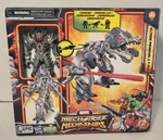 Marvel Strike Mechasaurs: Ultron Primeval & T-R3X (hasbro)- Read Used. Price: $19.95.