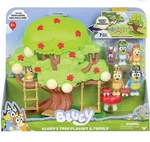 Moose Enterprise Tree Playset With Bluey, Bingo, Mum & Dad Figures New. Price: $32.99.