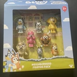 Bluey Neighborhood Friends 8 Figure Pack Bingo Lucky Judo Missy Muffin Coco New. Price: $41.00.